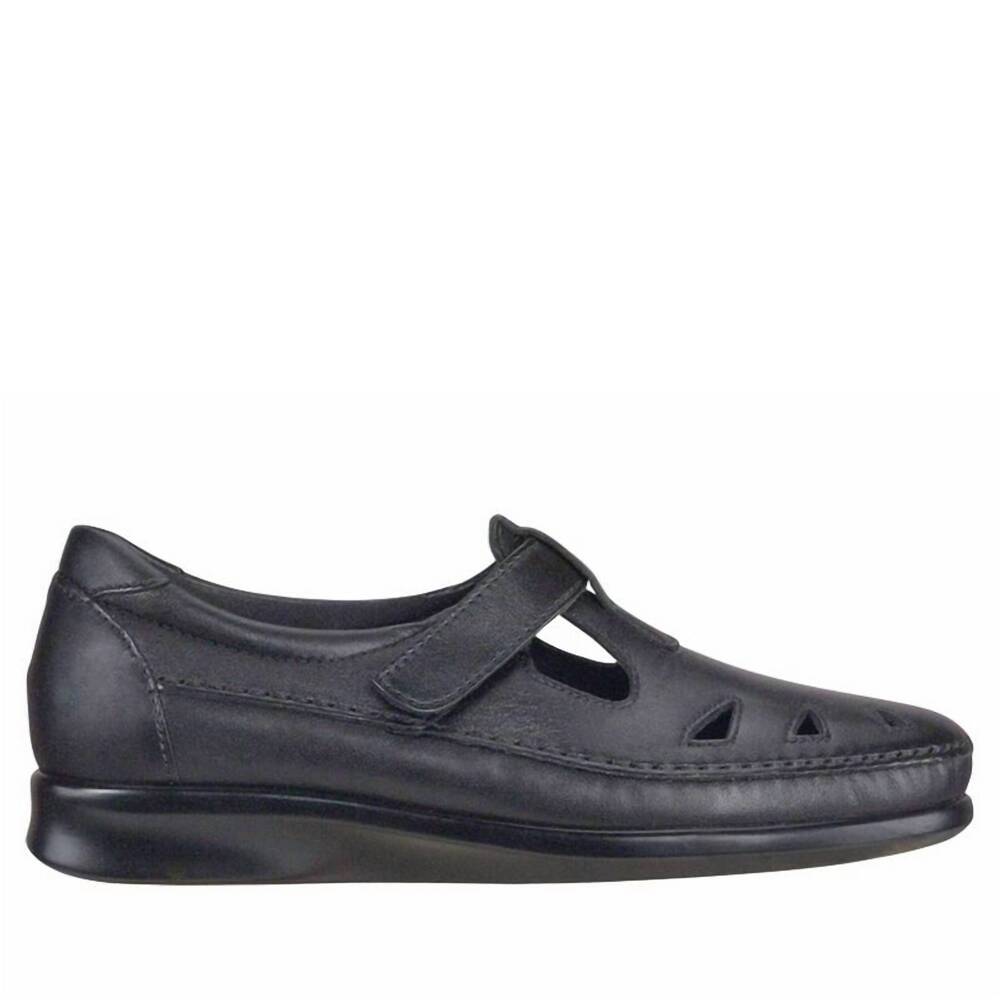 NEW SAS women's roamer slip on loafer in black